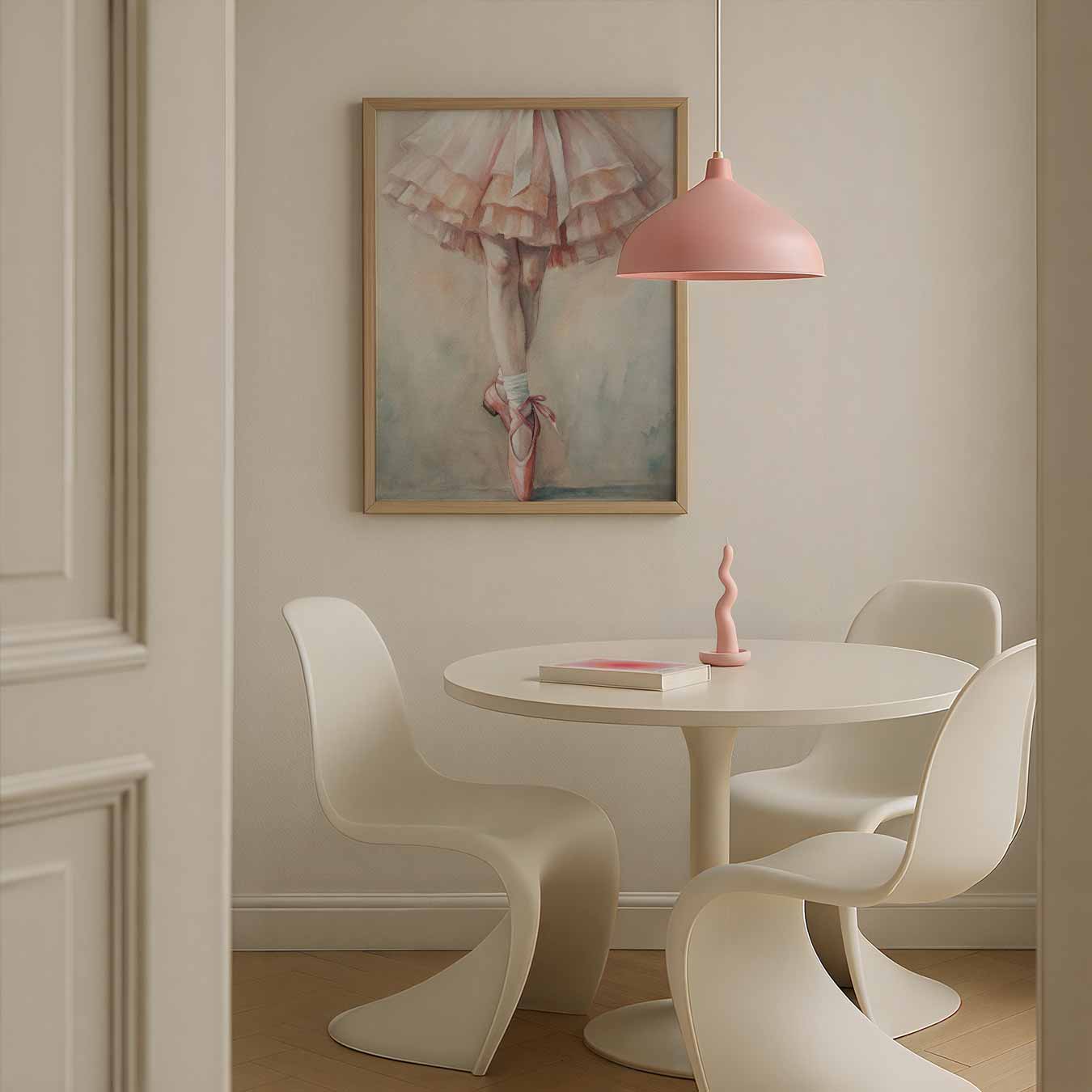 Elegante Balletschoonheid Poster-WallArtistic