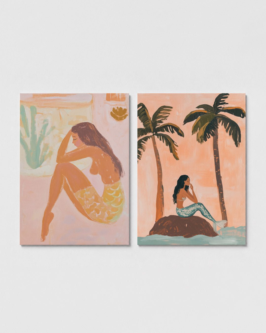 Zachte vormen Posterset