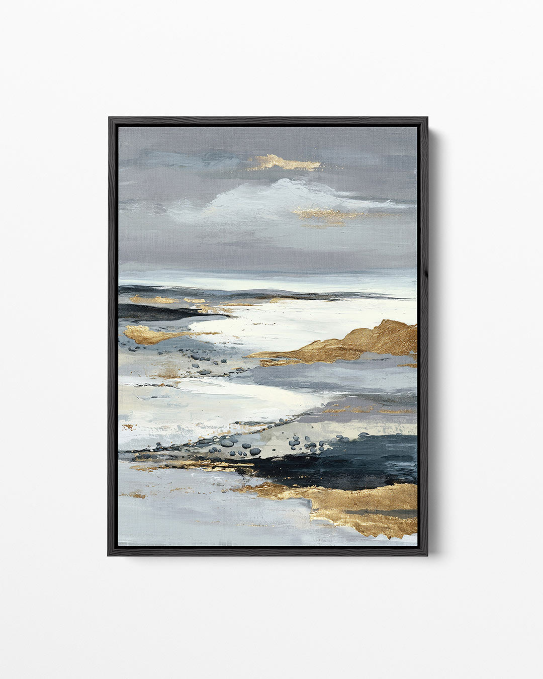 Gelaagde landschapstinten Kunstwerk
