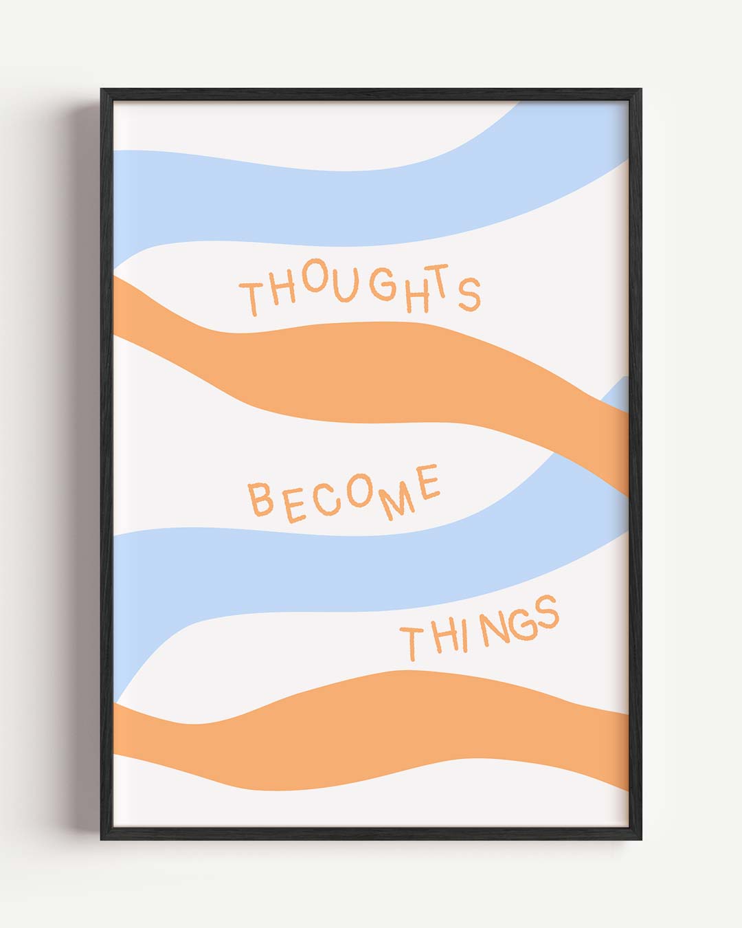 Inspirerende Golven Poster-WallArtistic