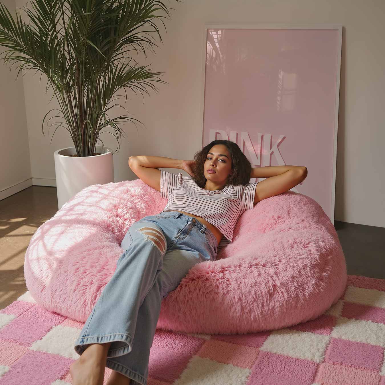 Pink Vibes Poster-WallArtistic