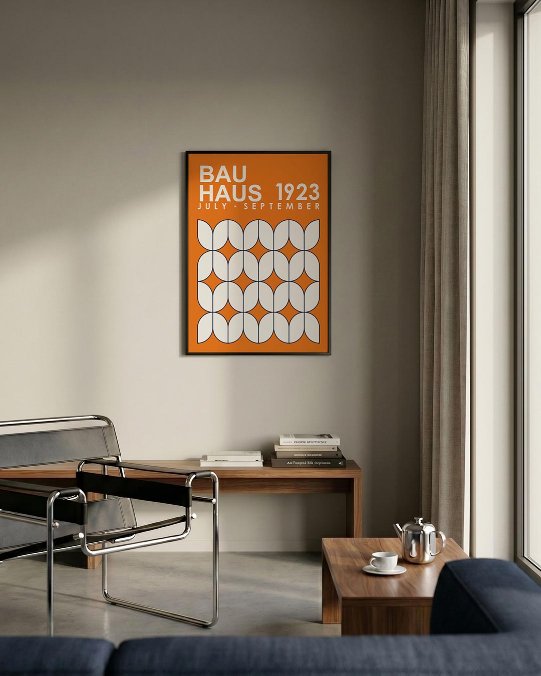 Vormritme en kleur Poster