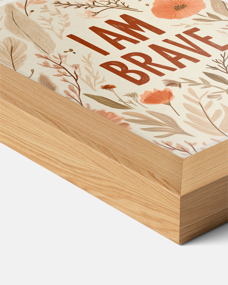 Krachtige Bloemenposter-WallArtistic