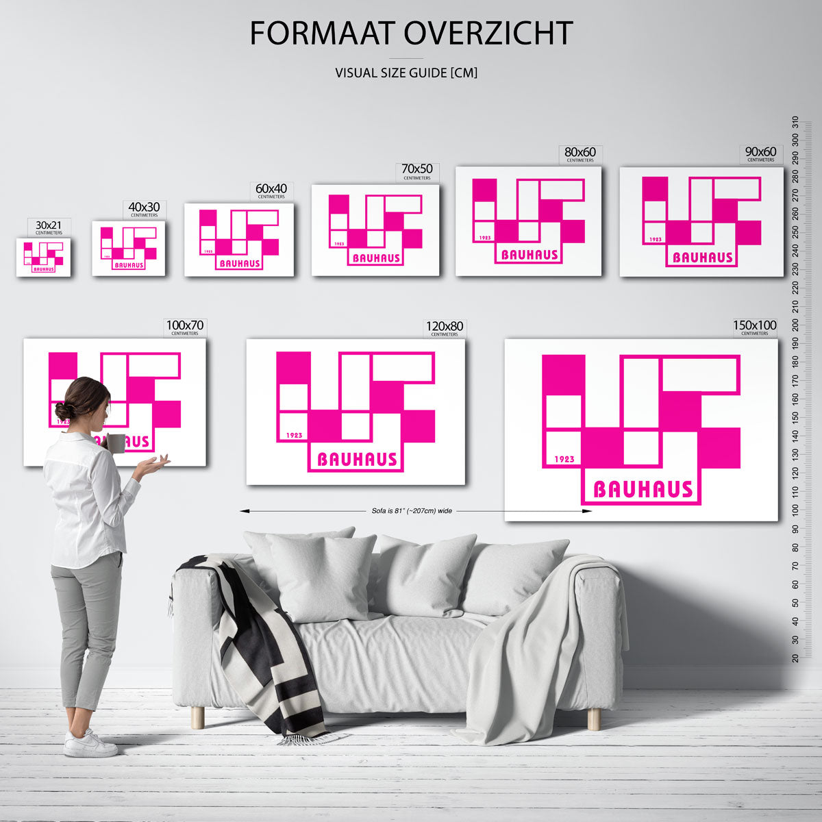 Vormen en vlakken Poster