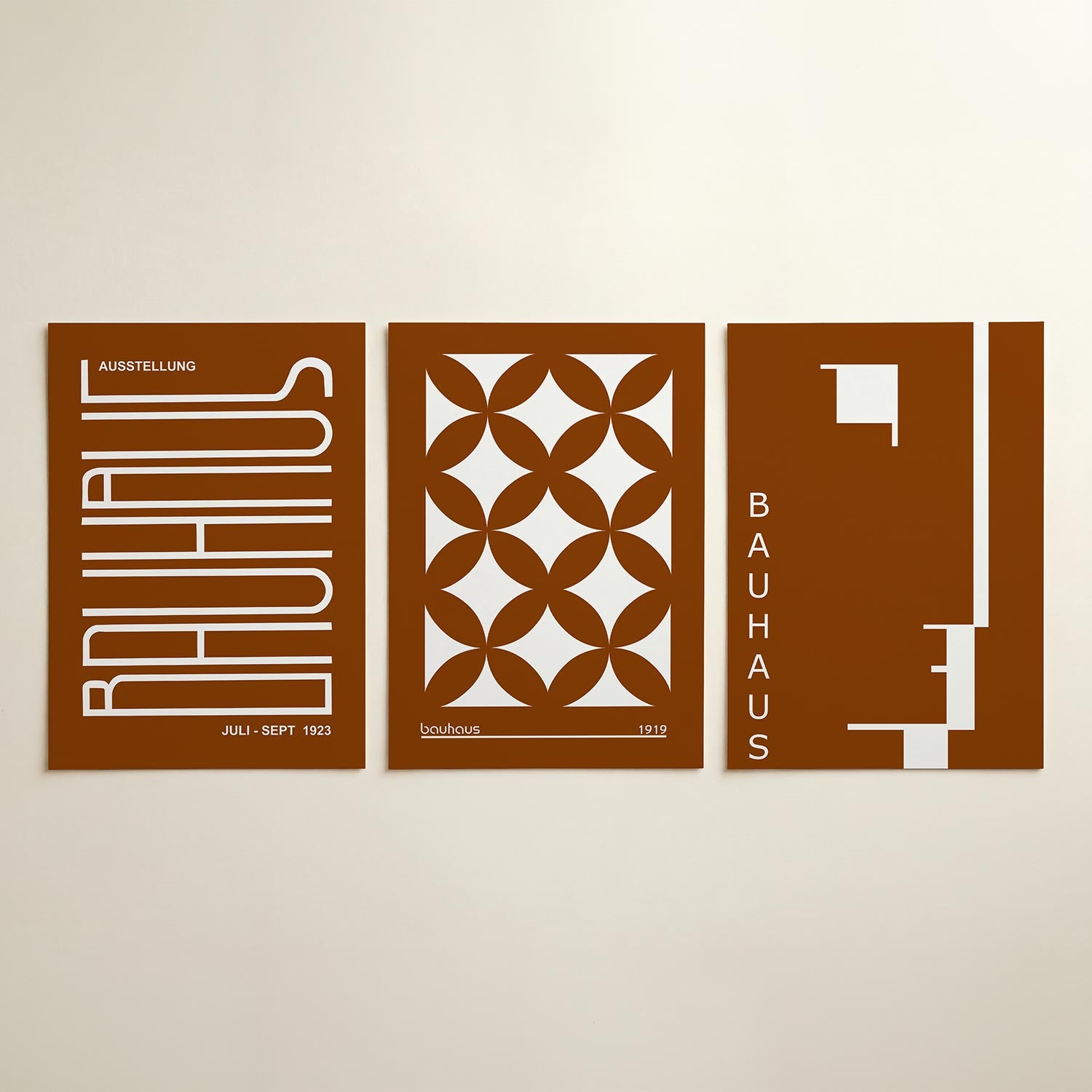 Lijnen en vlakken Posterset