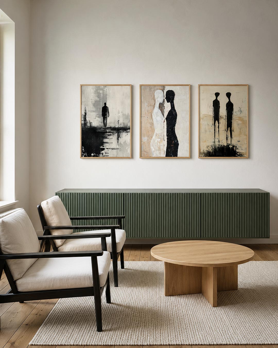 Schaduw en reflectie Posterset