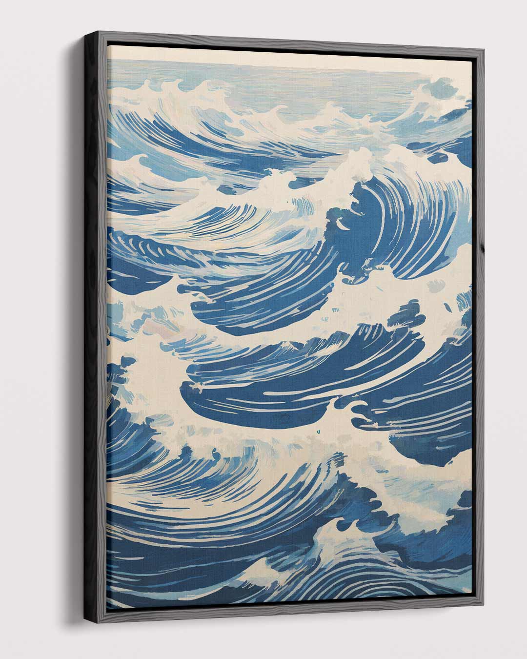 Golven van de Oceaan Kunstwerk-canvas-dibond-plexiglas-wanddecoratie-WallArtistic