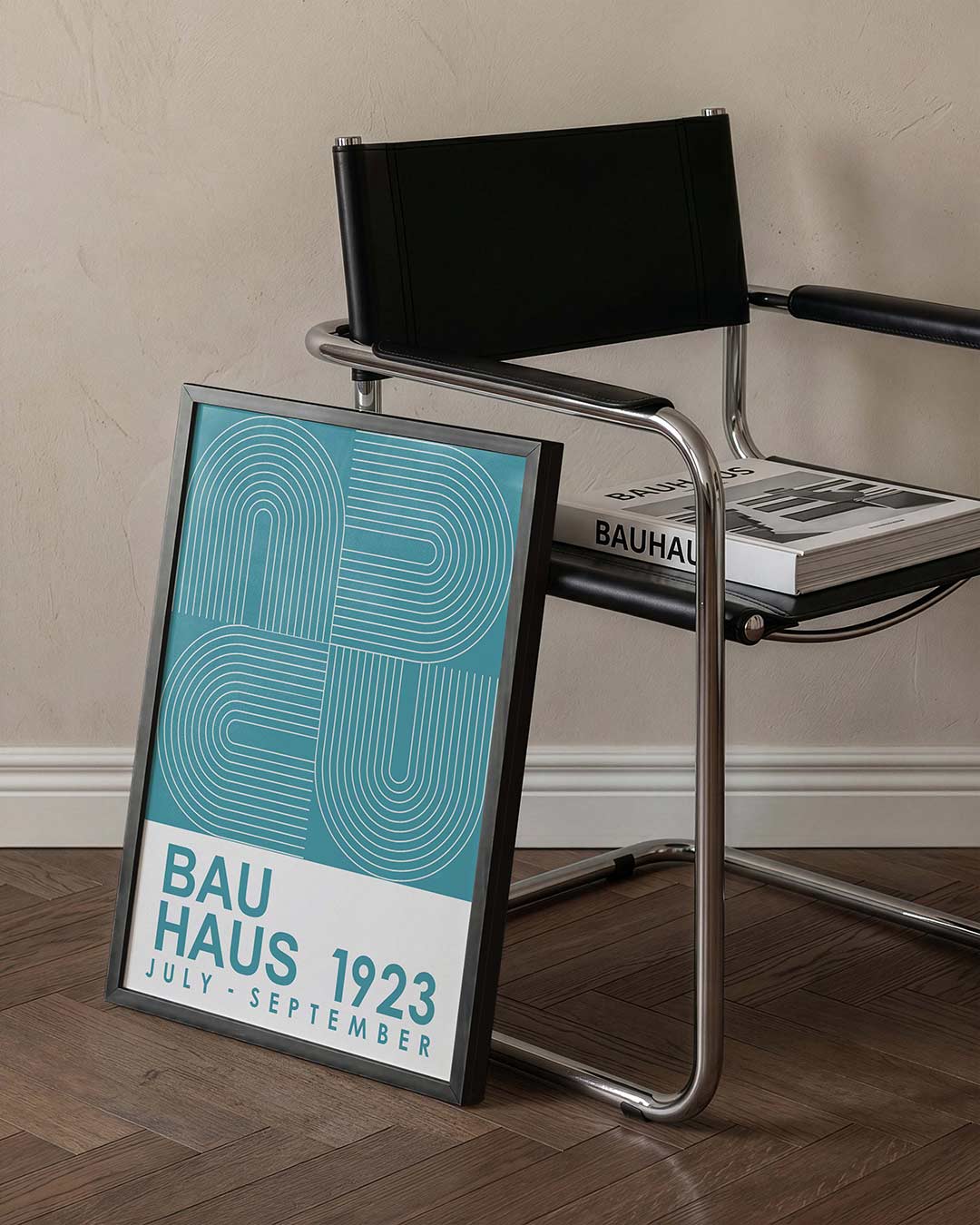 Lijnen en vormen Poster