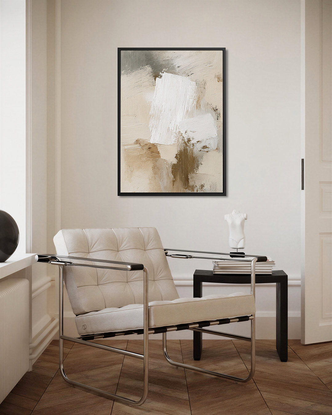 Neutrale vormen Kunstwerk