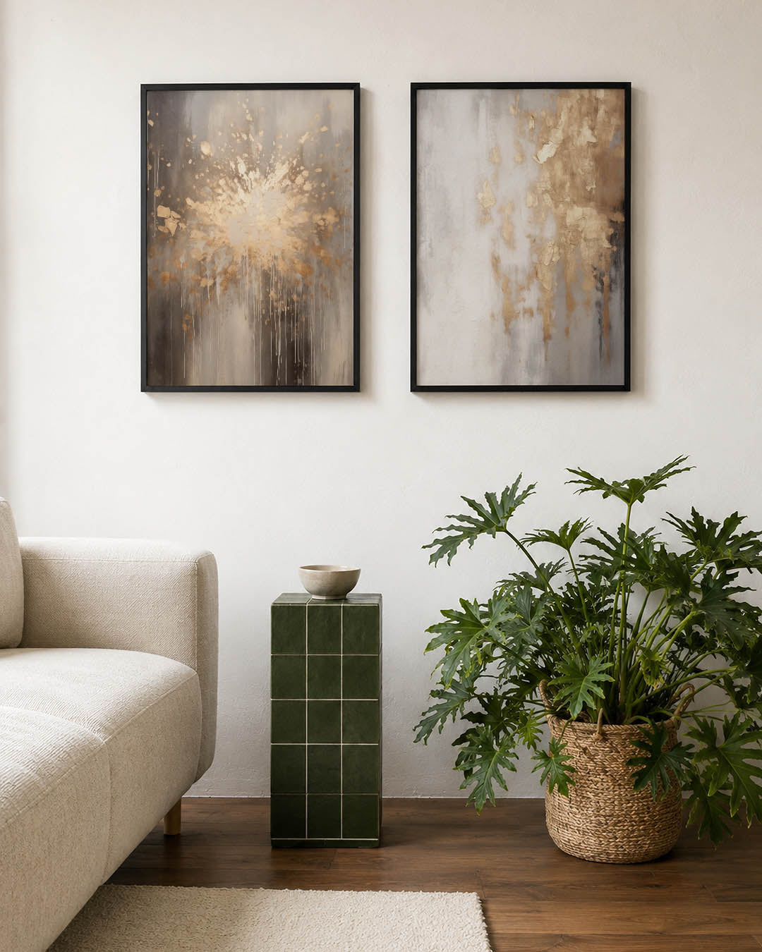 Gouden spatkracht Posterset