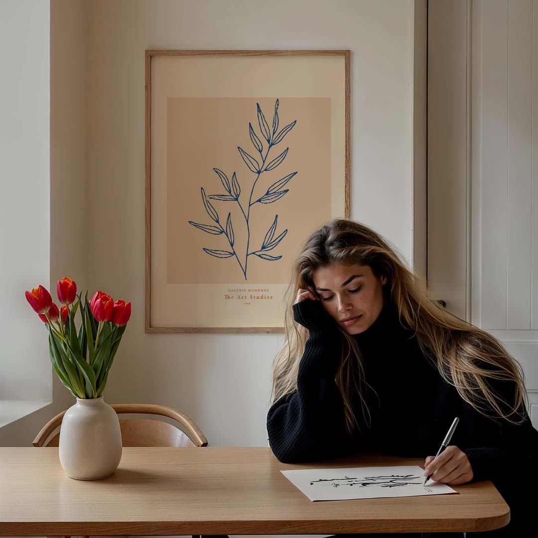 Botanische Elegantie Poster-WallArtistic