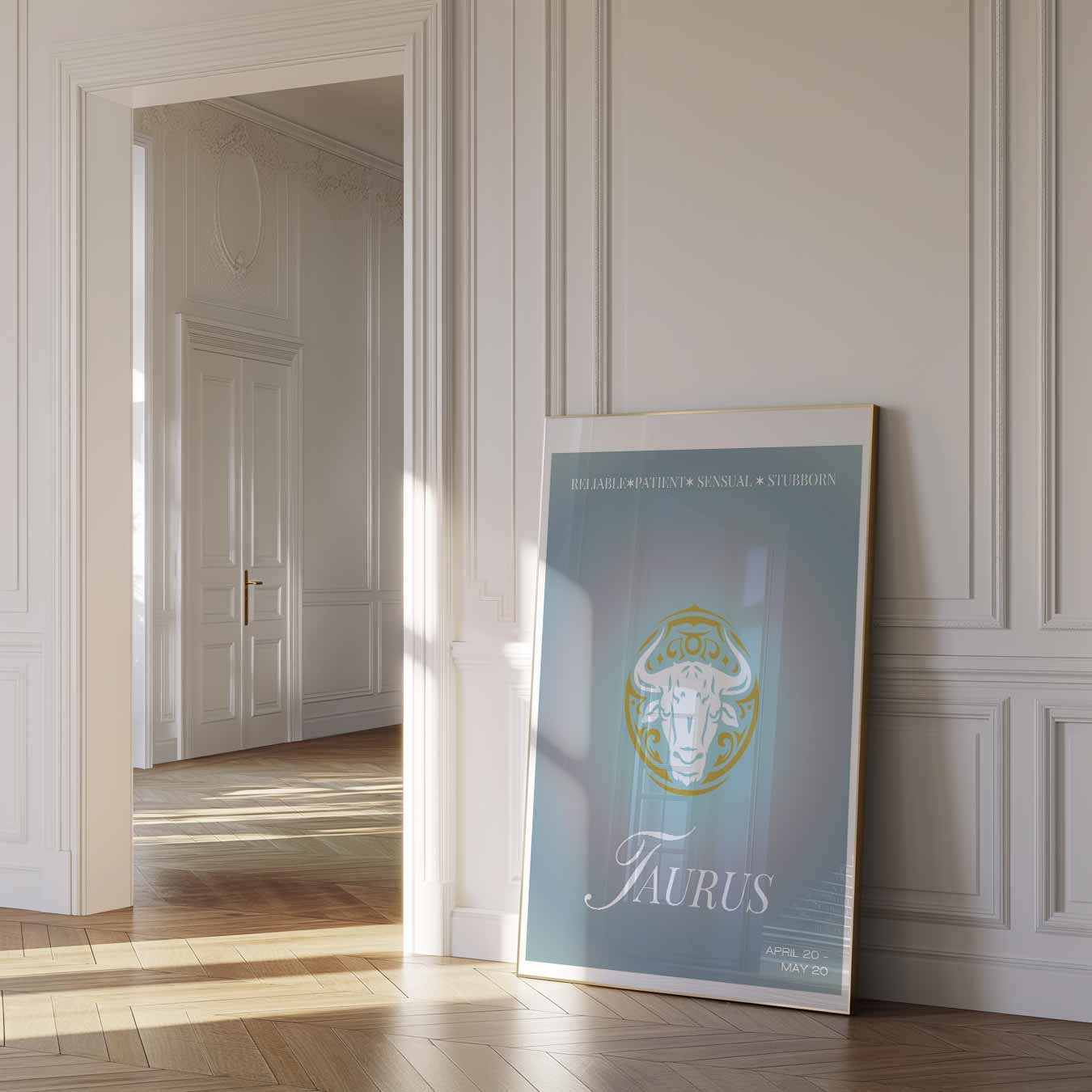 Taurus Zodiac Poster-WallArtistic