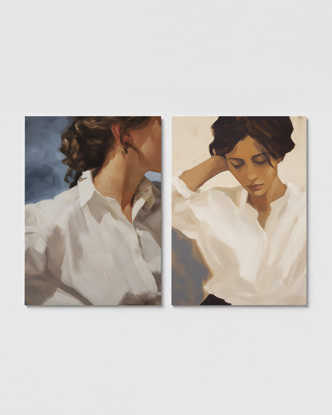 Zachte kleurvlakken Posterset