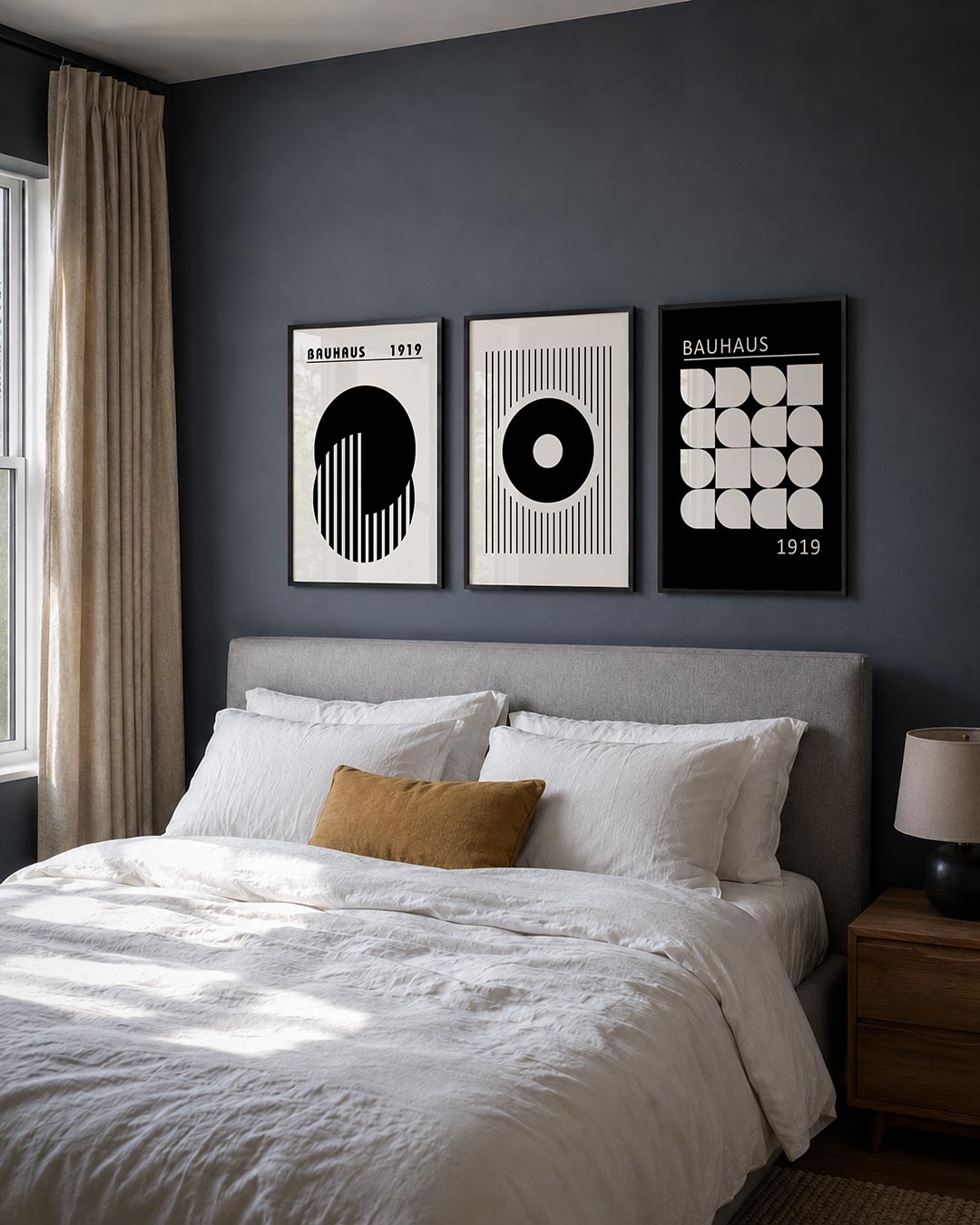 Cirkel en strepen Posterset