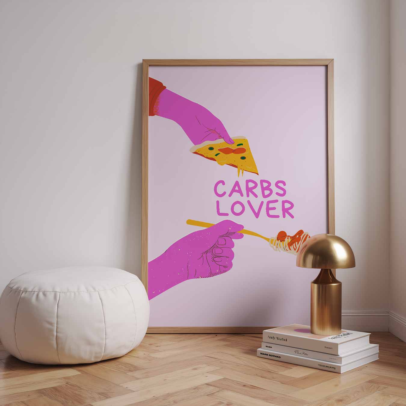 Carbs Lover Poster-WallArtistic