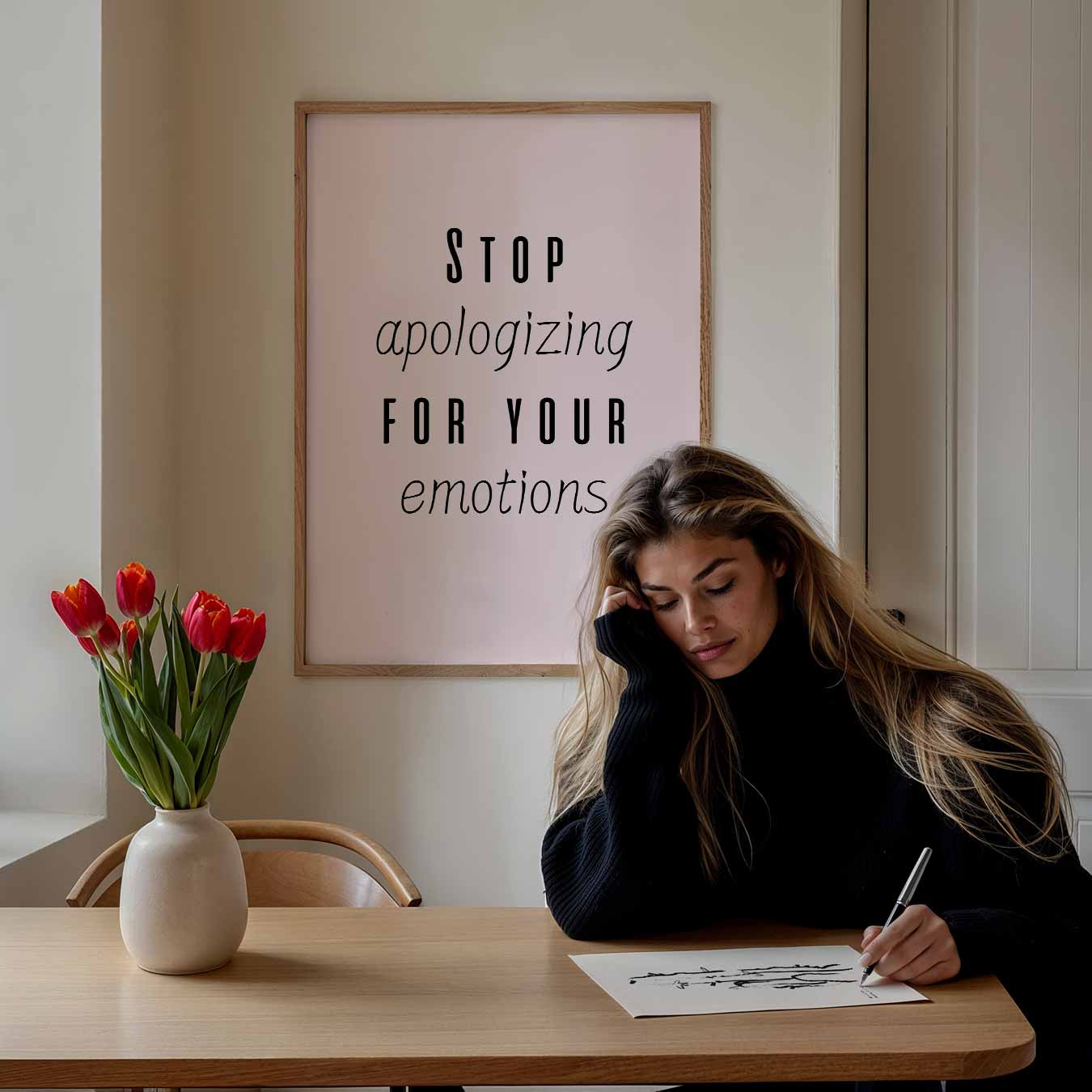 Inspirerende Emotieposter-WallArtistic