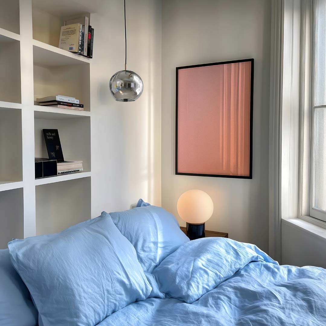 Zachte Roze Droom Poster-WallArtistic
