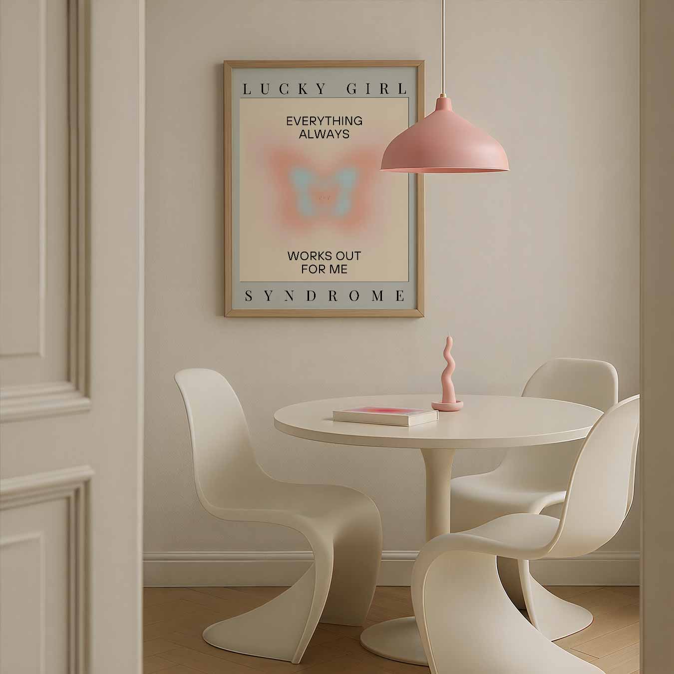 Lucky Girl Syndroom Poster-WallArtistic