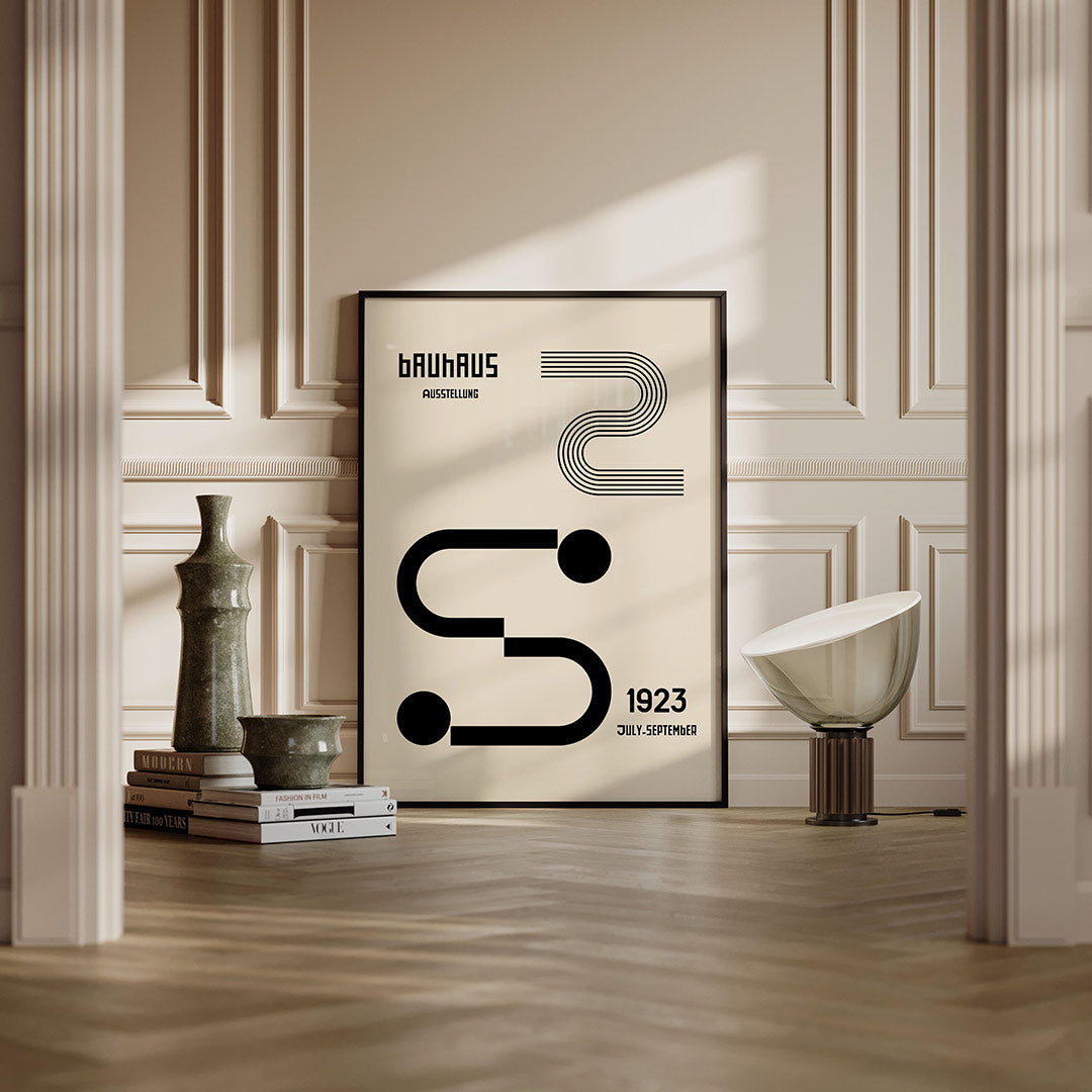 Lijnen en vormen Poster