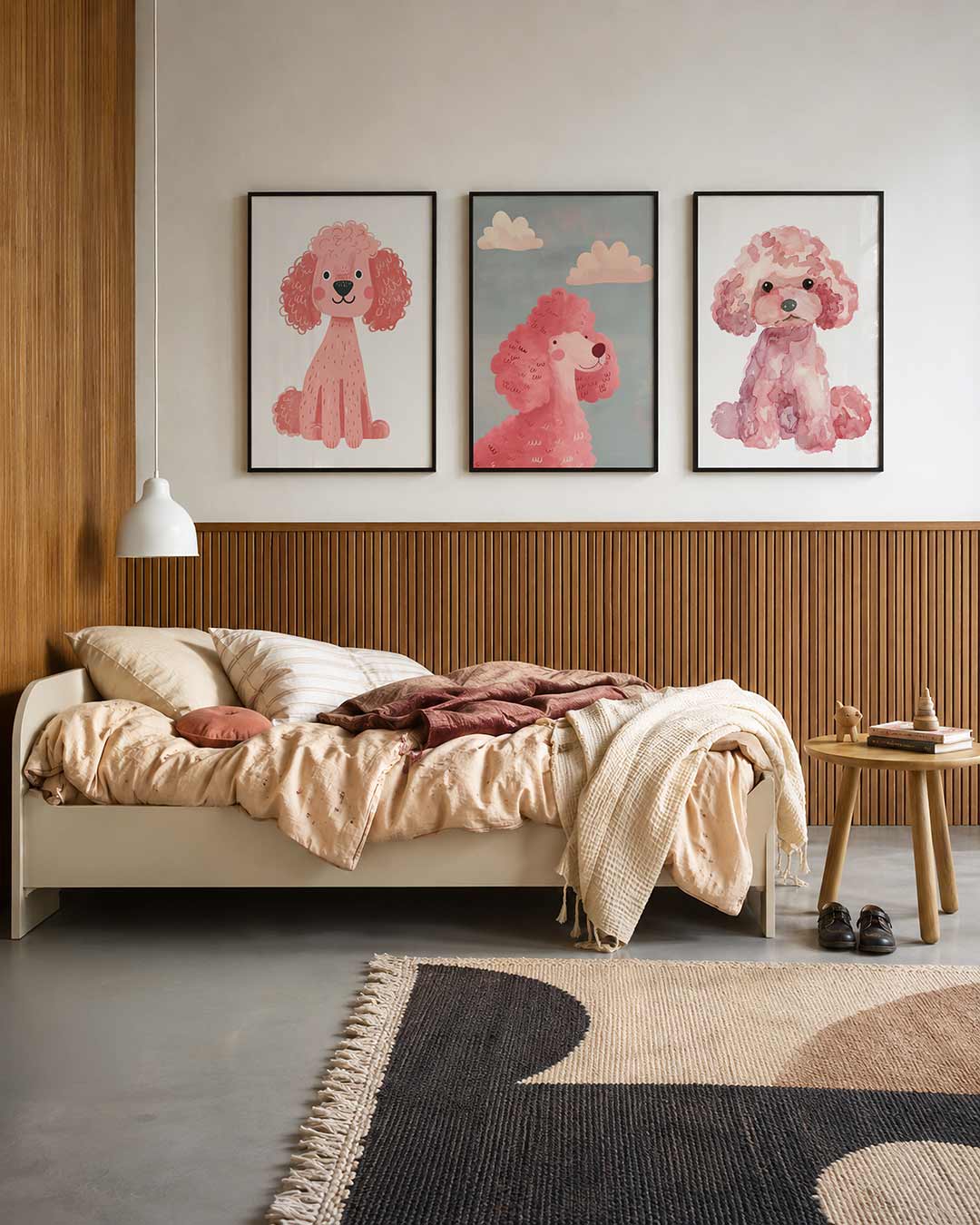 Vrolijke hond Posterset