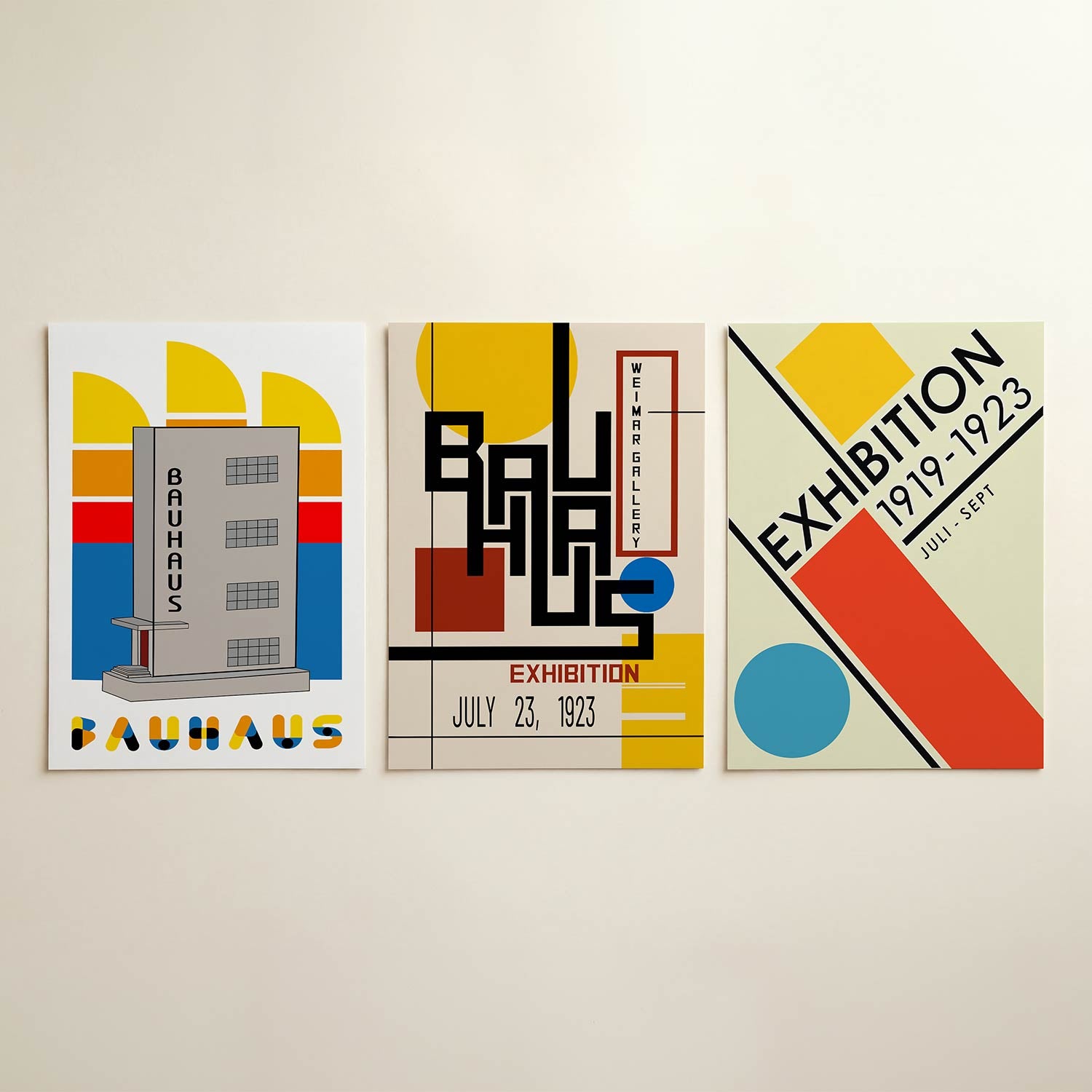 Vorm en kleur Posterset