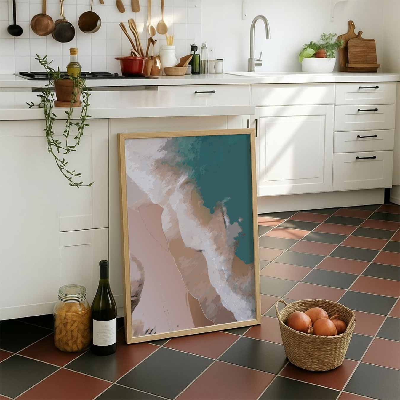 Stranddroom Wanddecoratie Poster-WallArtistic