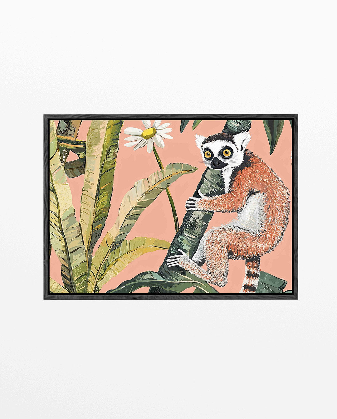 Dierlijke jungle illustratie Kunstwerk