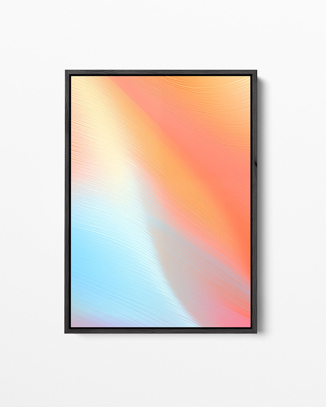 Kleurrijke golven Kunstwerk