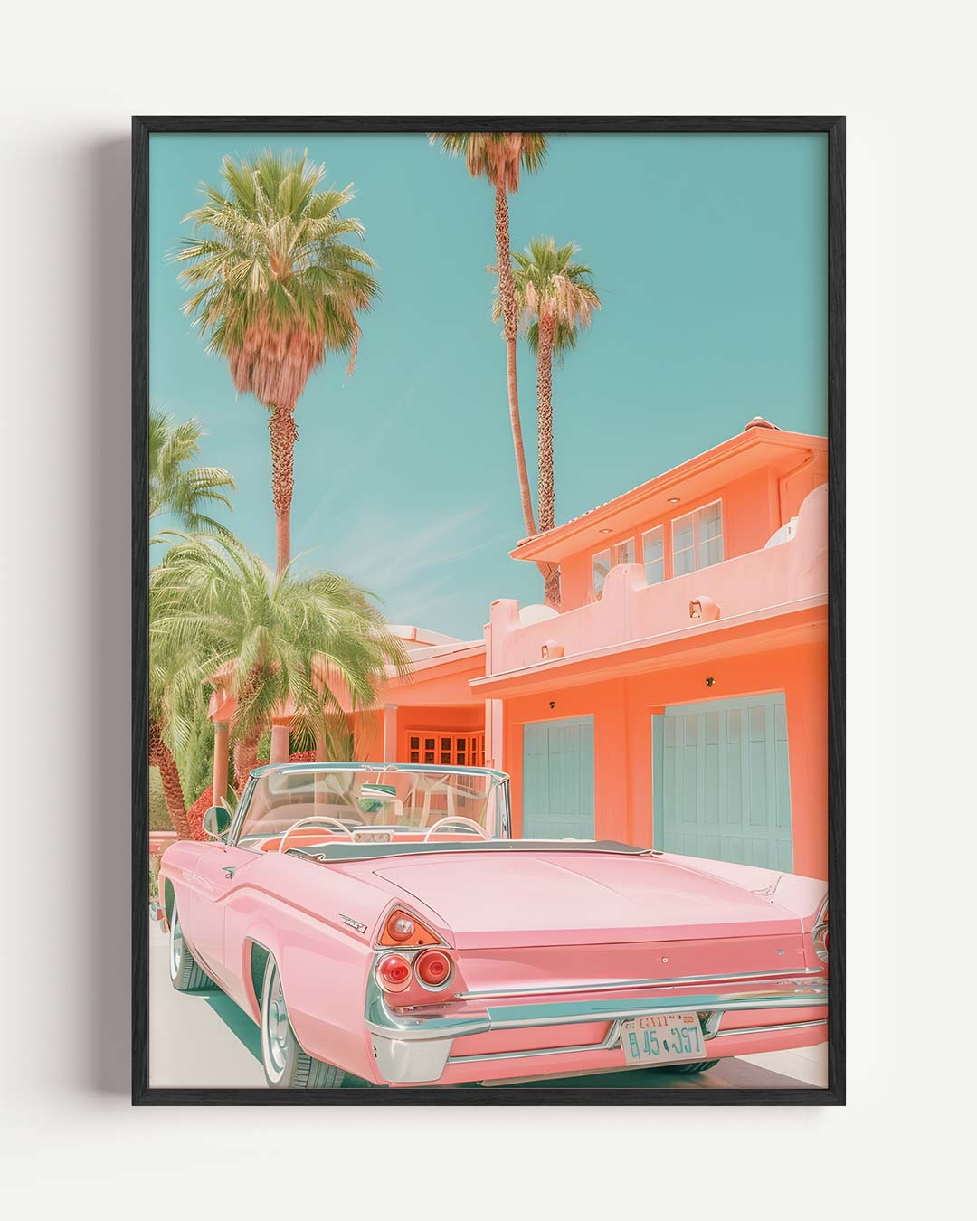 Retro Zomer Droom Poster-WallArtistic