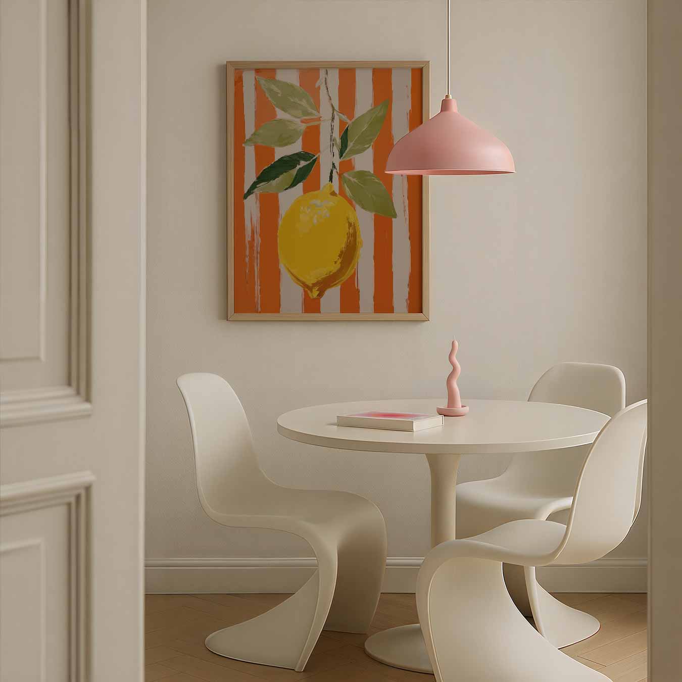 Sunny Lemon Art Poster-WallArtistic