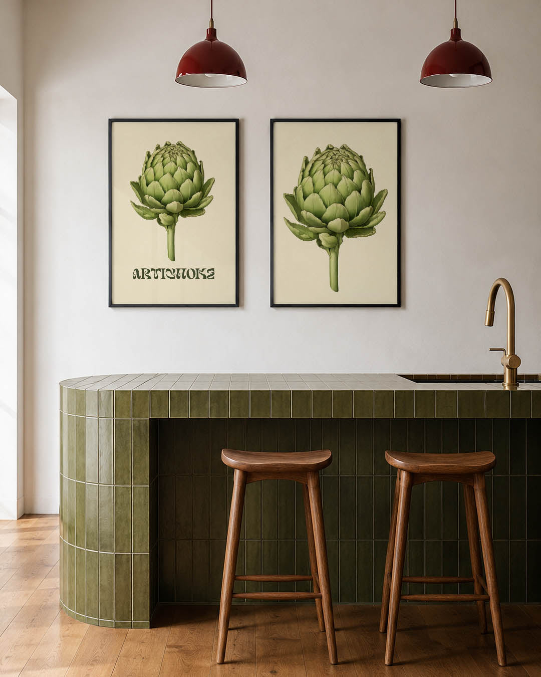 Groene symfonie Posterset