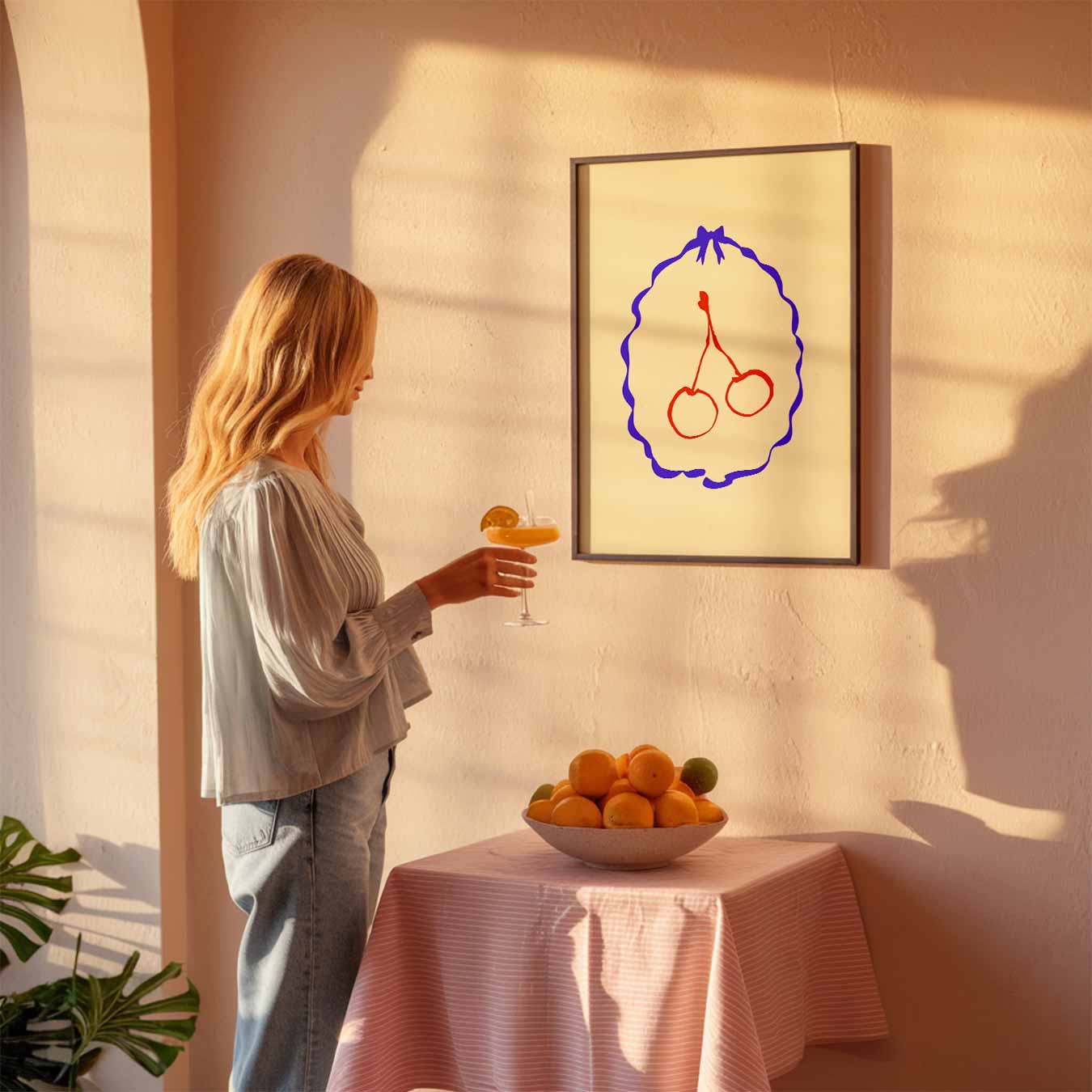 Kersen in Kunst Poster-WallArtistic