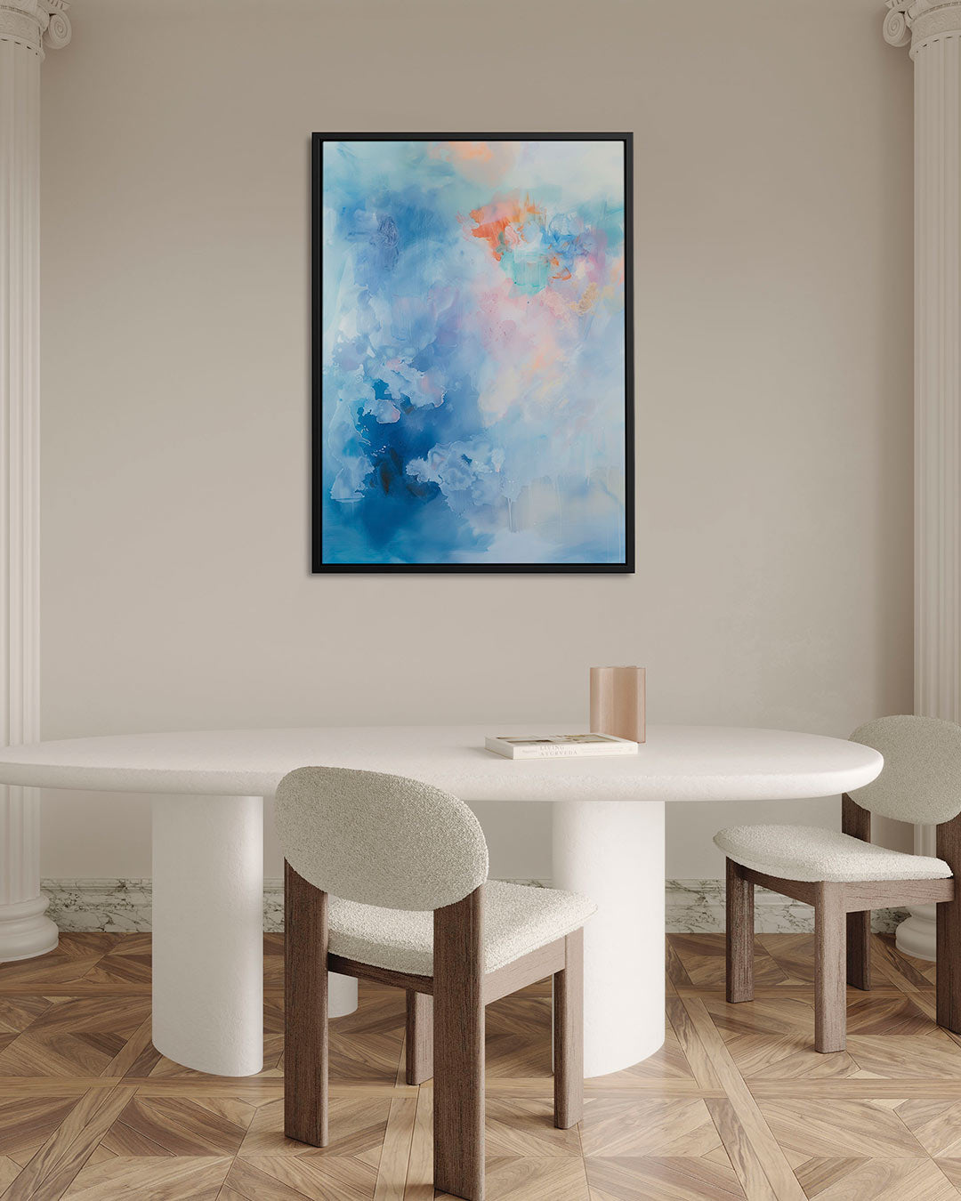 Dromerige kleurenexplosie Kunstwerk