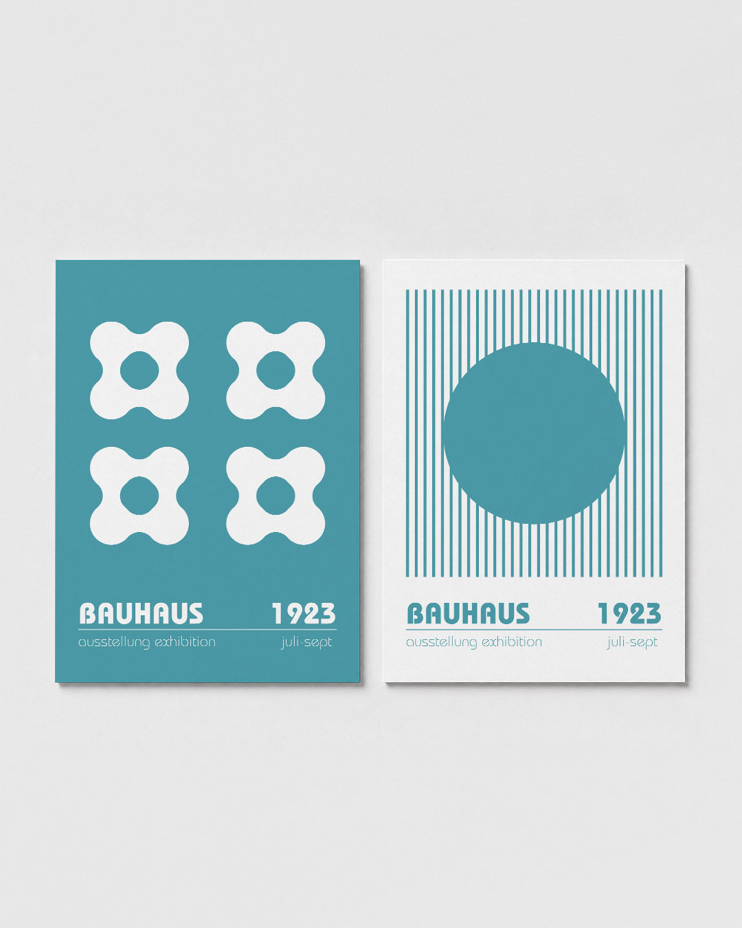 Vormen en vlakken Posterset