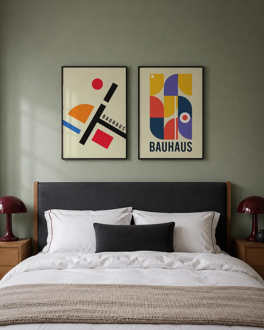 Vormen en kleurvlakken Posterset