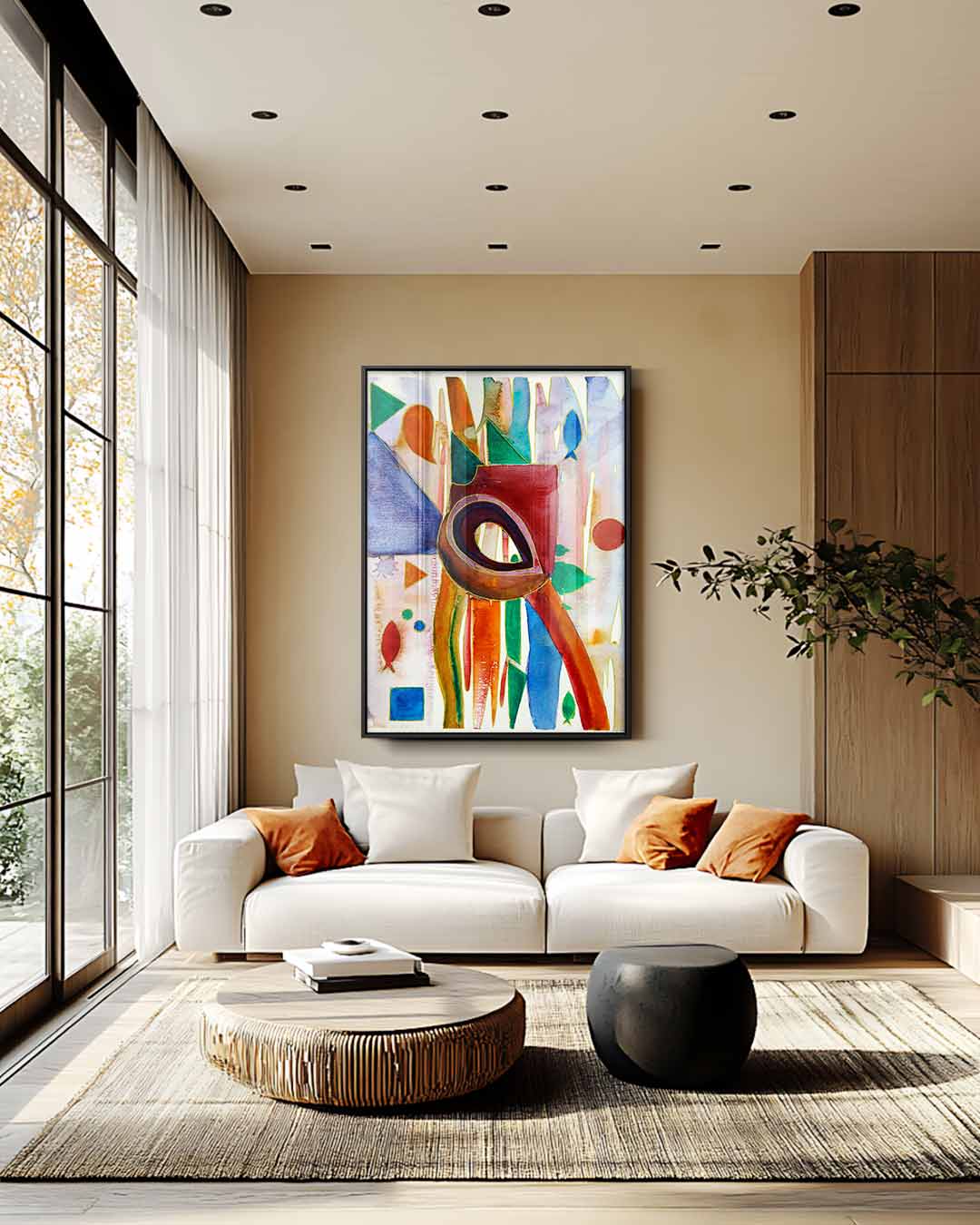 Kleurrijk Avontuur Kunstwerk-canvas-dibond-plexiglas-wanddecoratie-WallArtistic