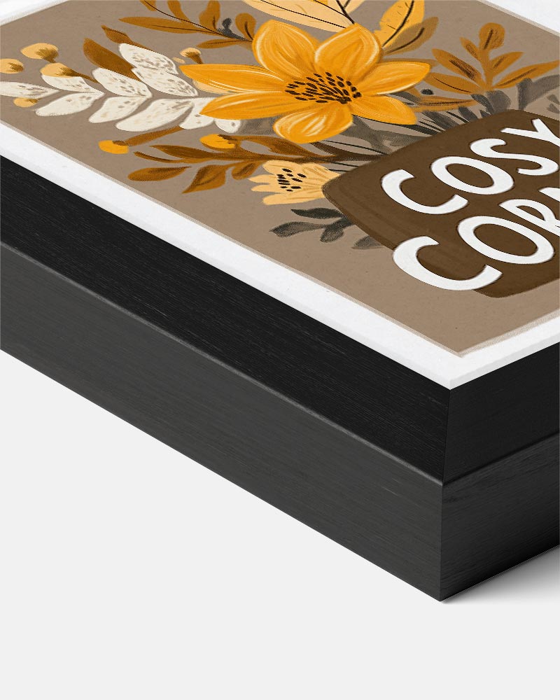 Cosy Corner Bloemenposter-WallArtistic