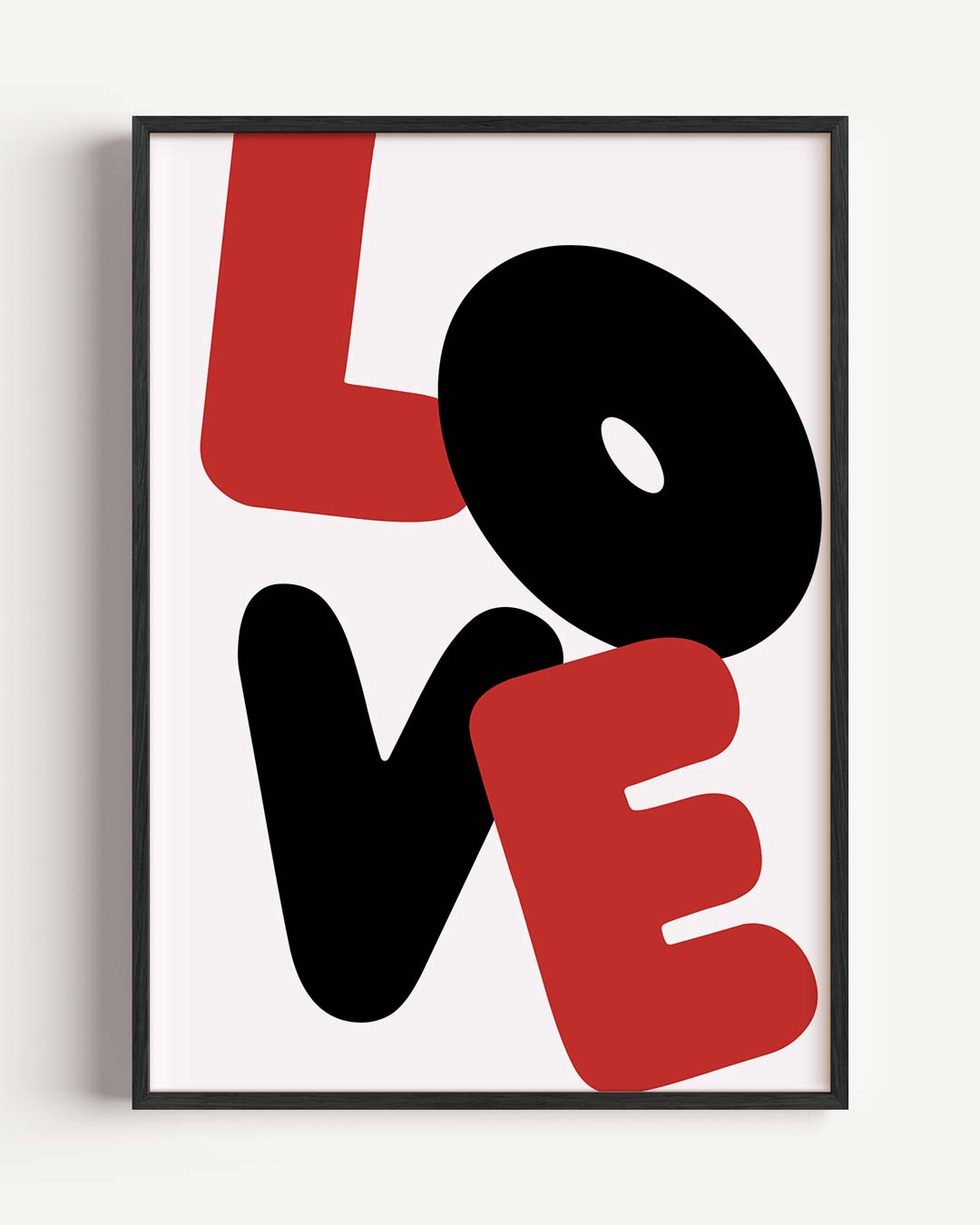 Love Grafische Poster-WallArtistic