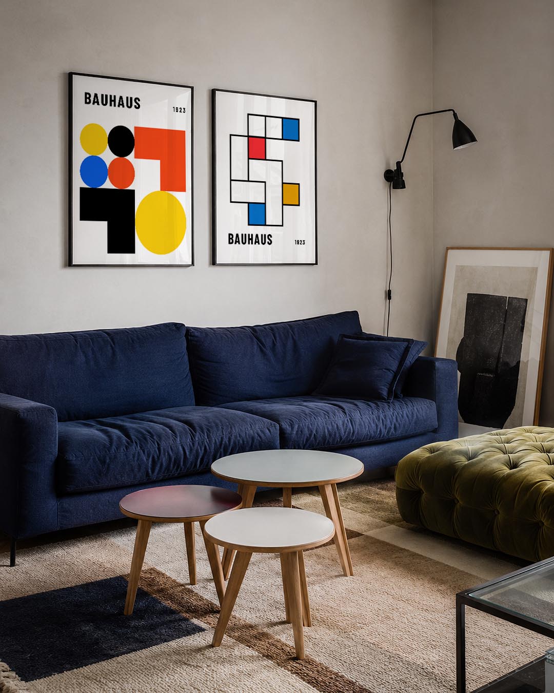 Vormen en kleurvlakken Posterset