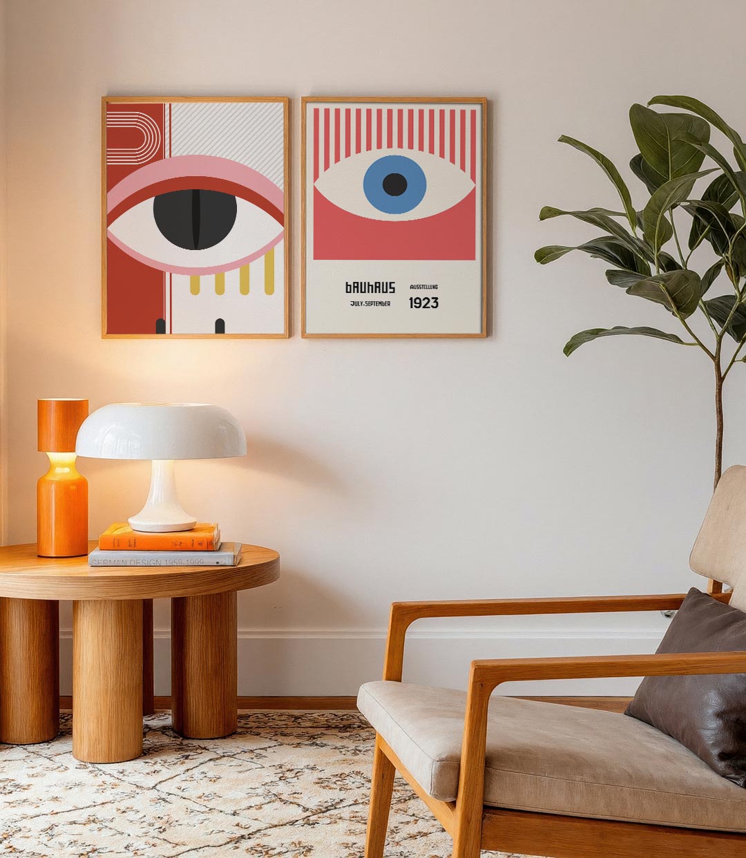 Oog en lijnen Posterset