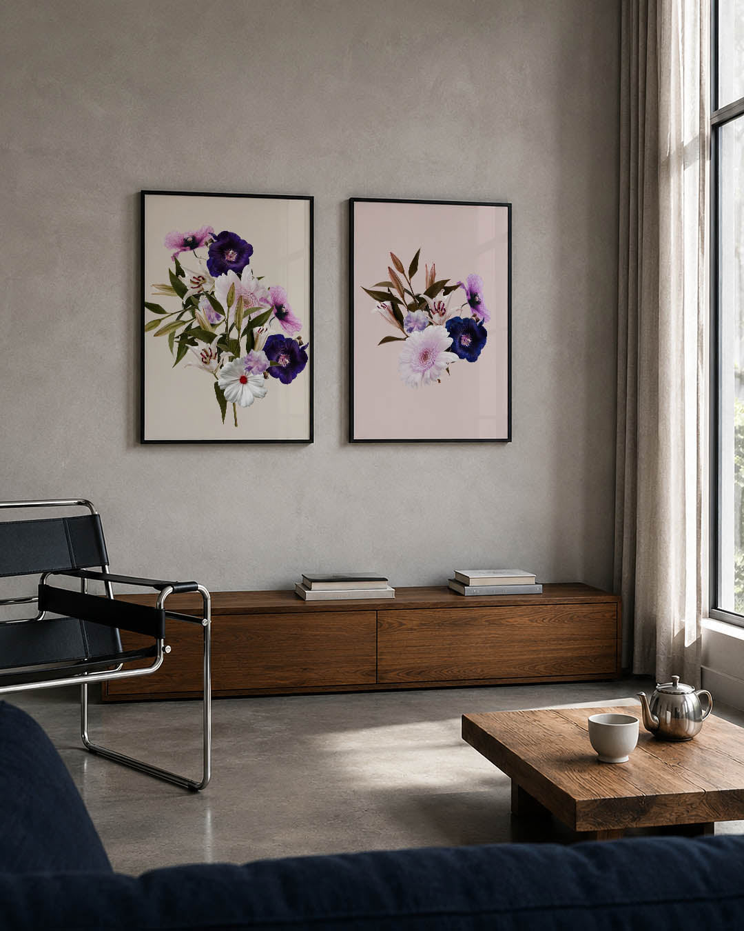 Bloemrijke harmonie Posterset