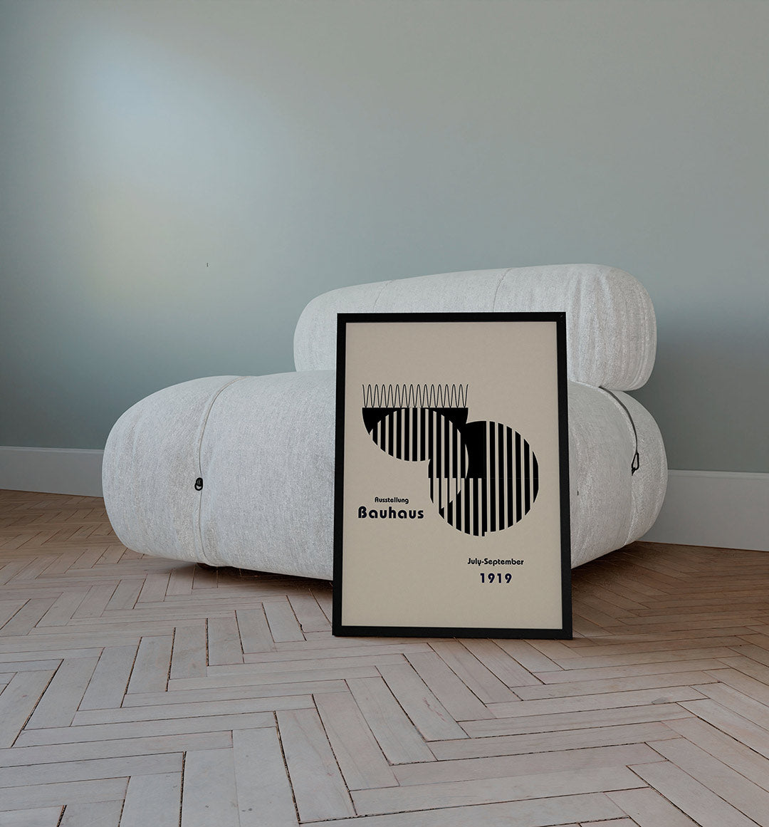Lijnen en vlakkenspel Poster