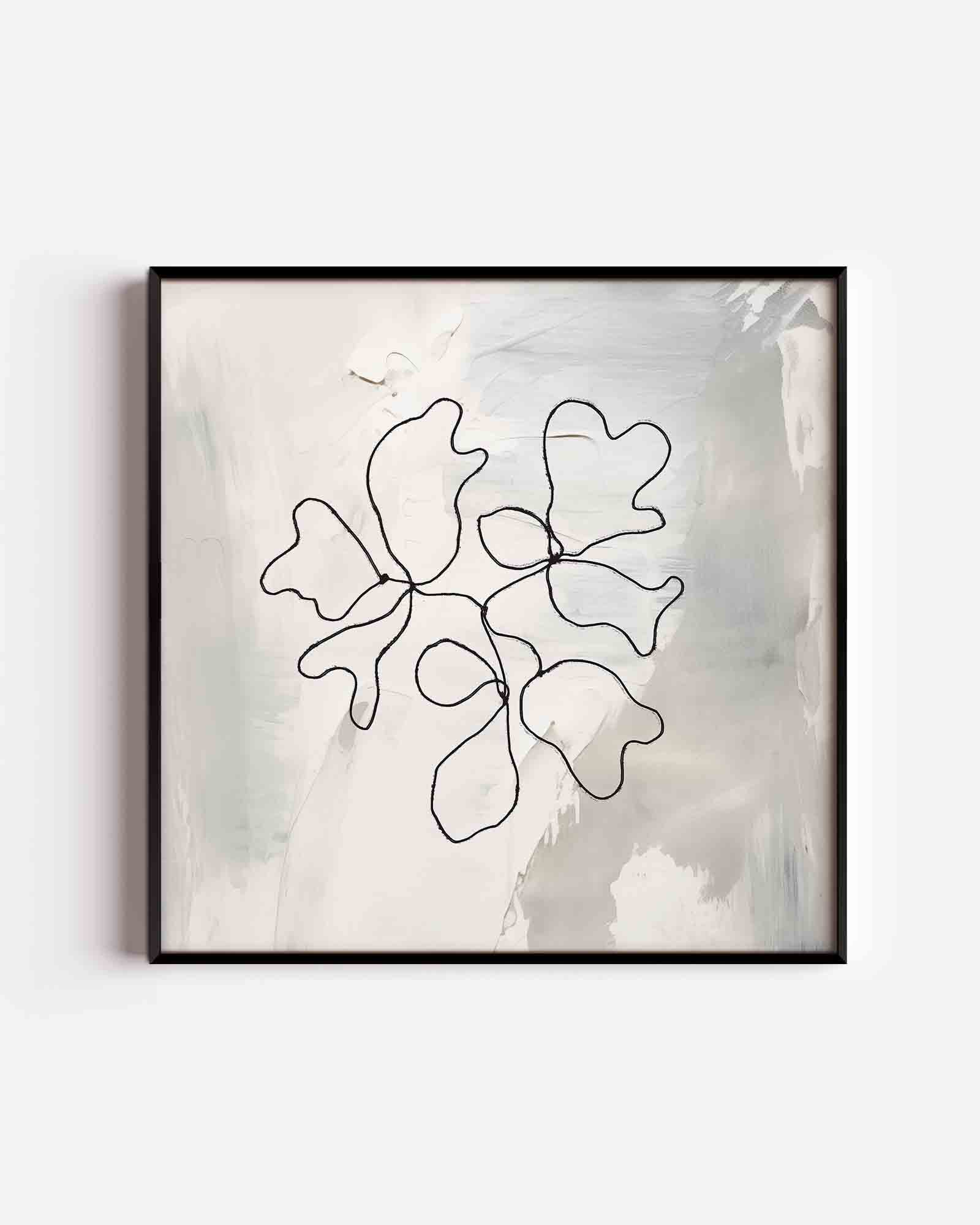 Abstracte lijnen Poster