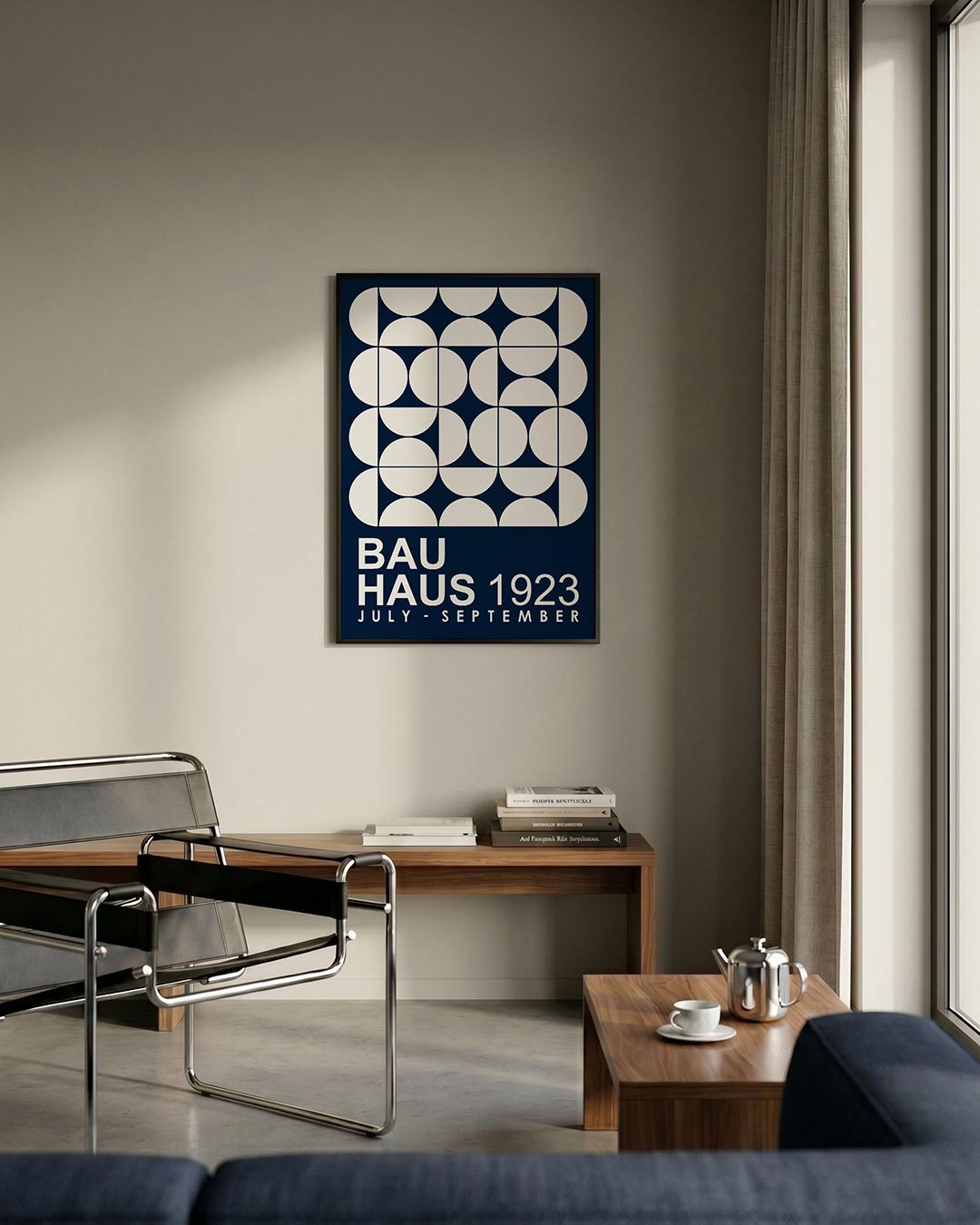 Cirkelvormen en vlakken Poster