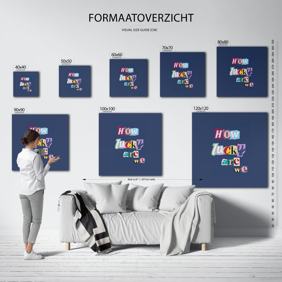 How lucky are we Poster