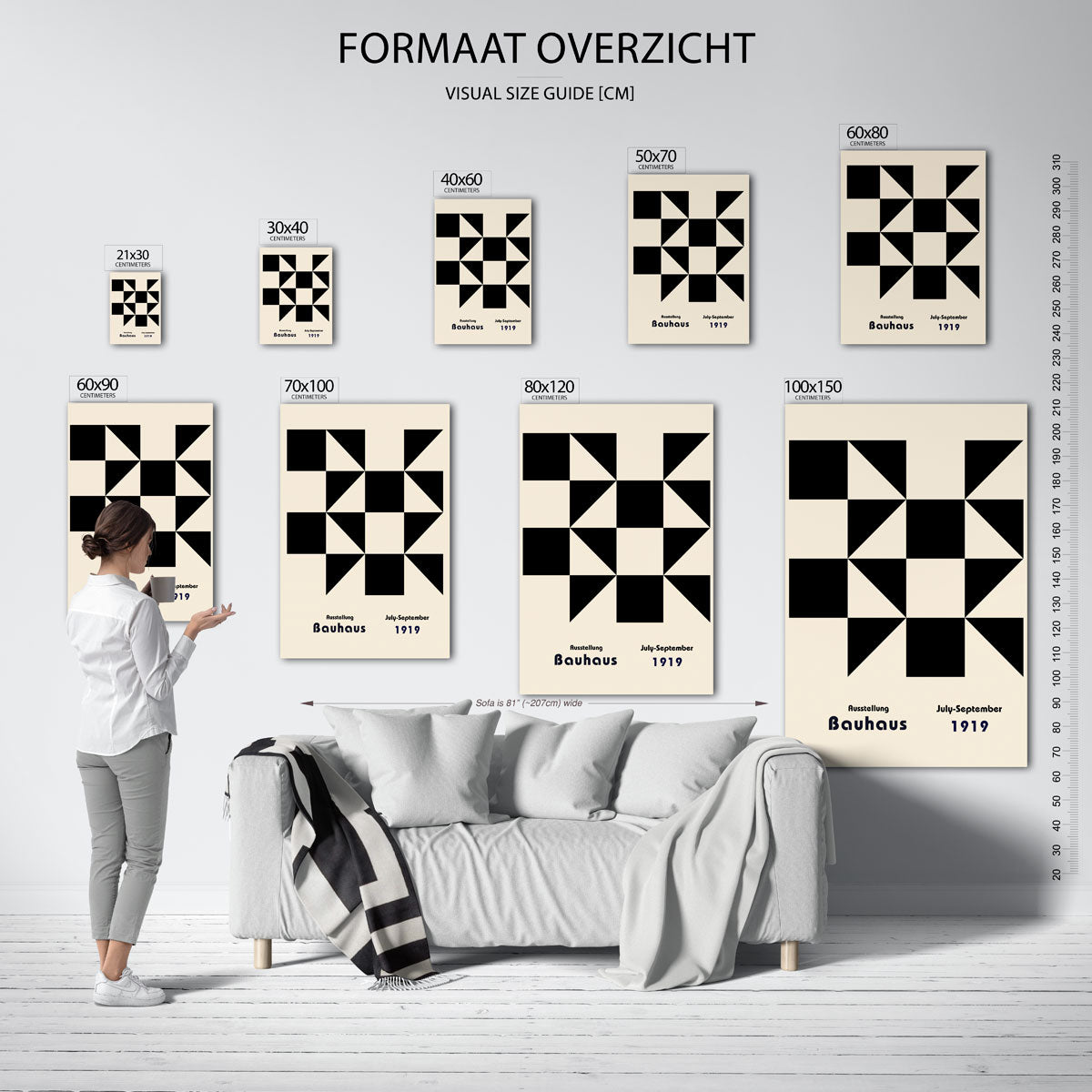 Vorm en balans Poster