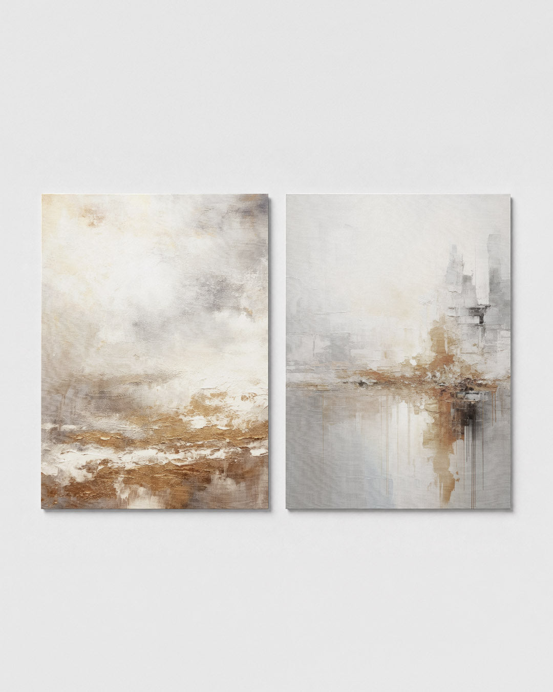 Wolkachtige texturen Posterset