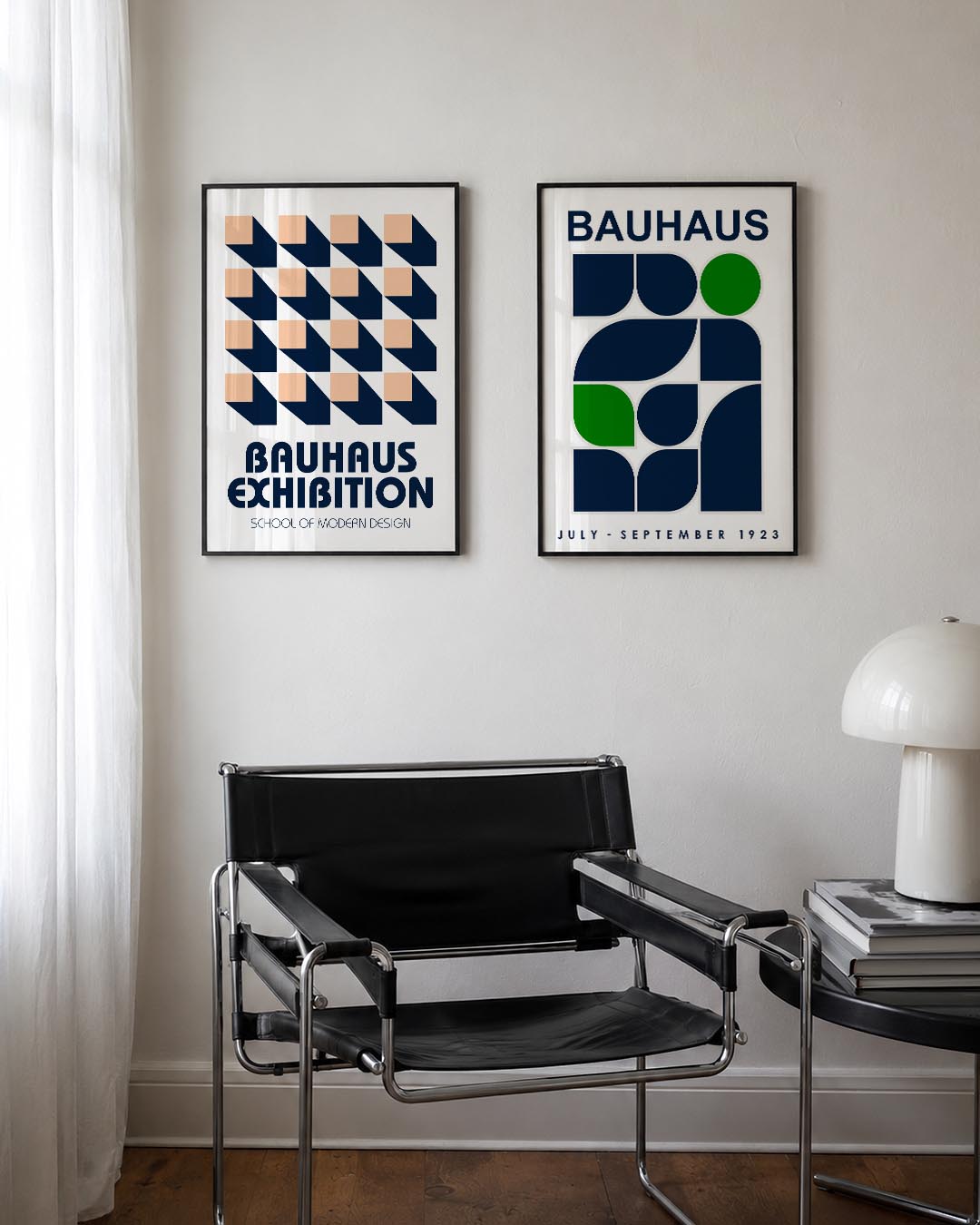 Vorm en schaduw Posterset