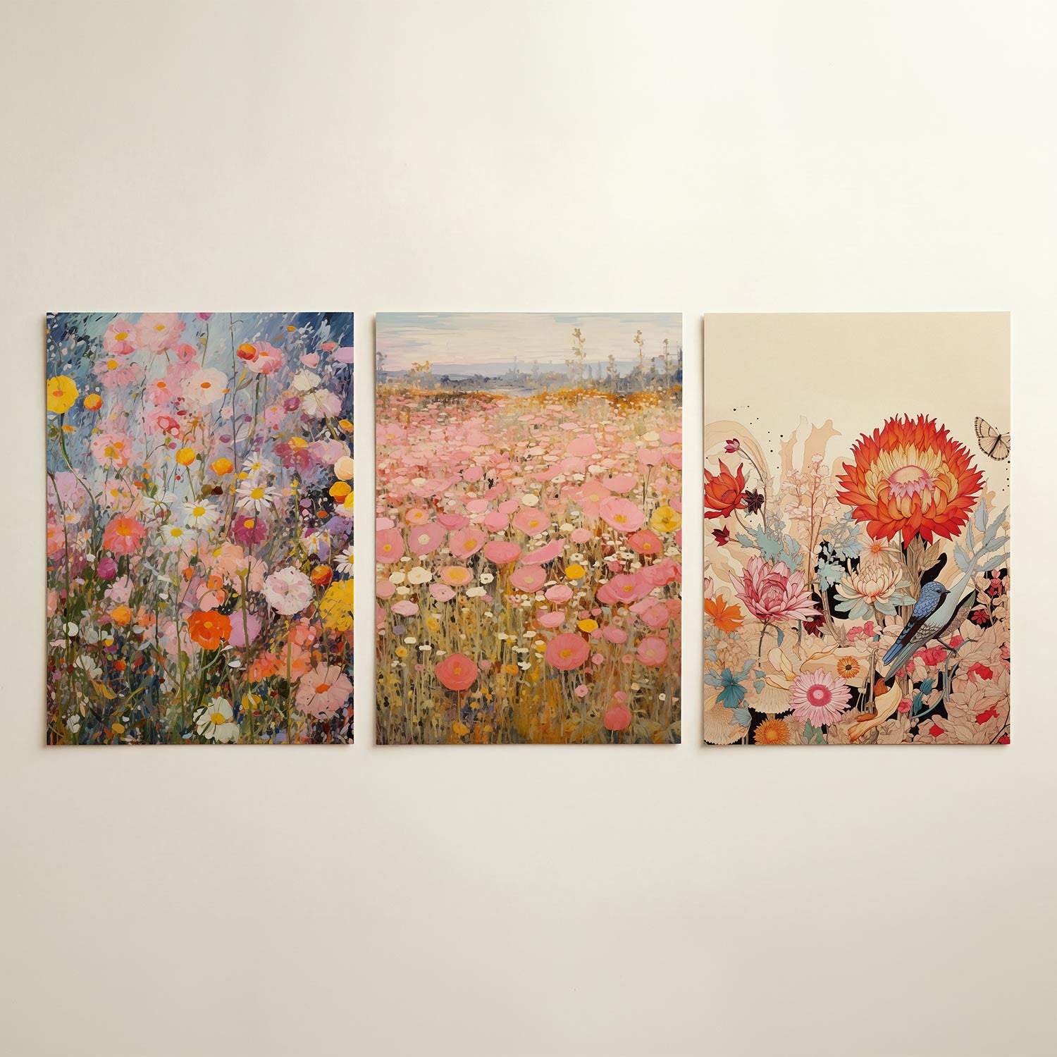 Bloemenexplosie Posterset