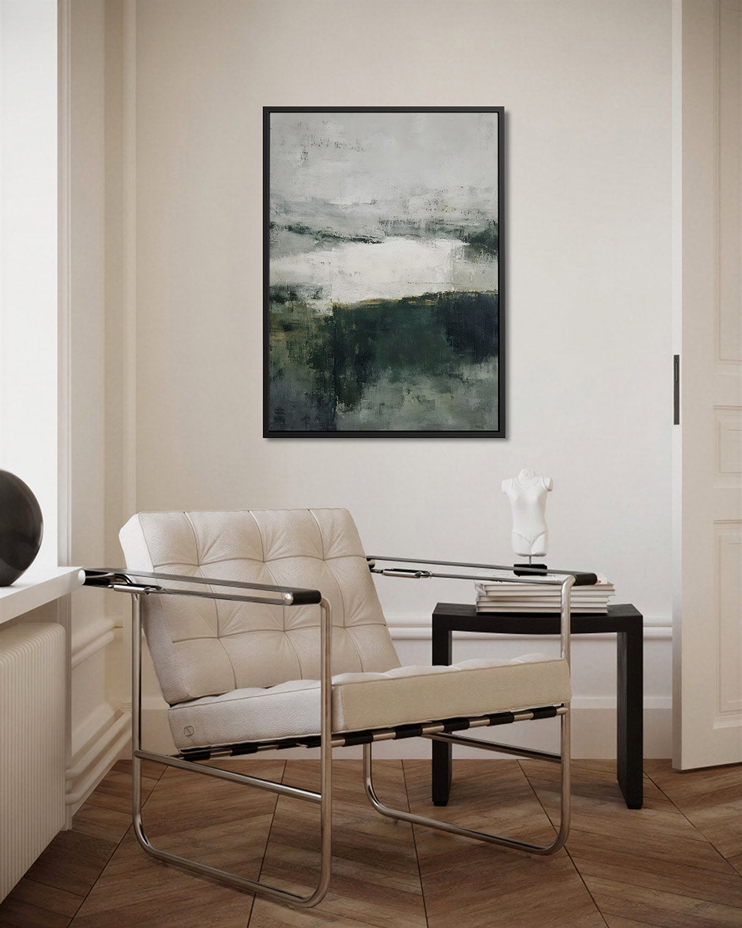 Vervagende landschapstinten Kunstwerk